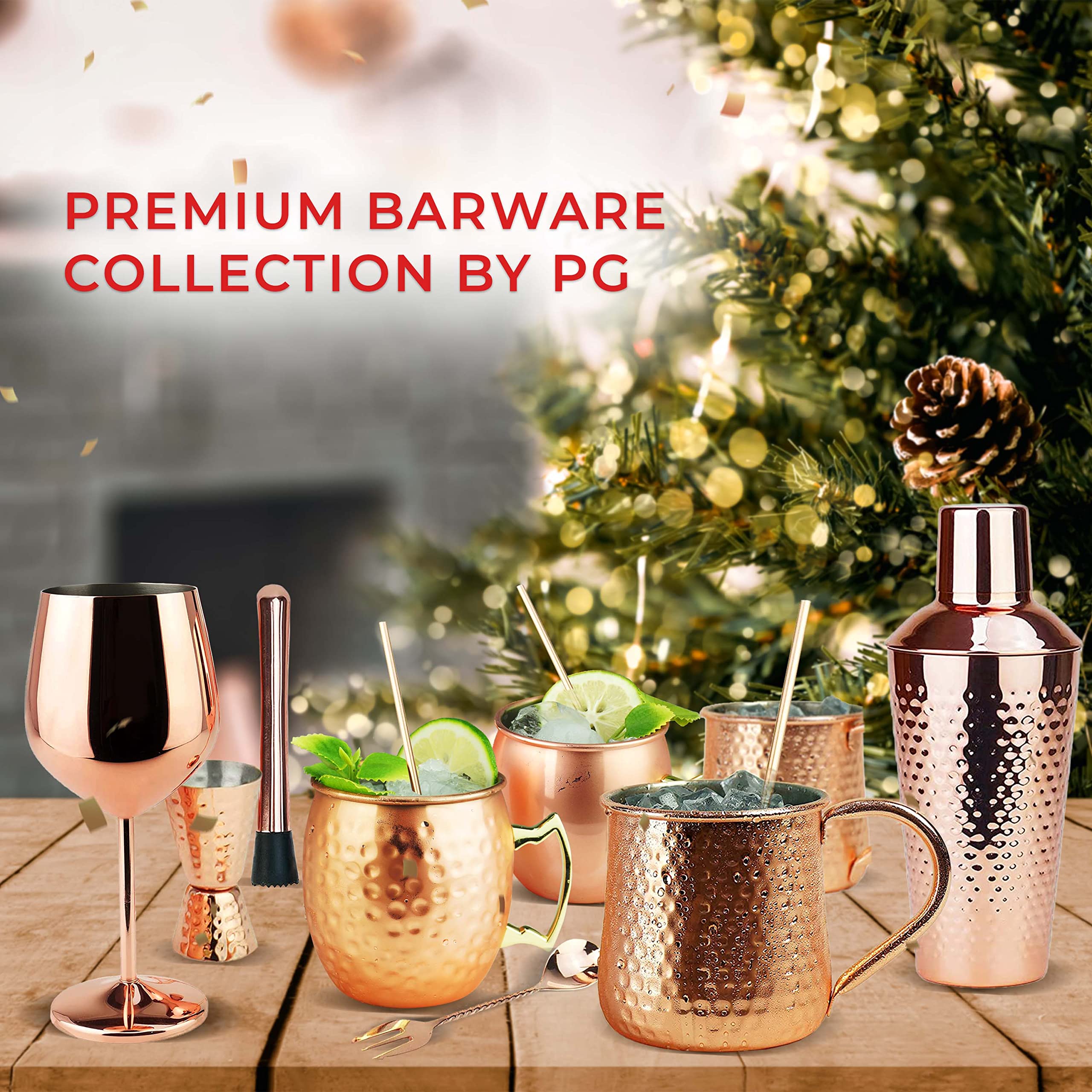 Realza reuniones y cenas al aire libre con PG Moscow Mule.