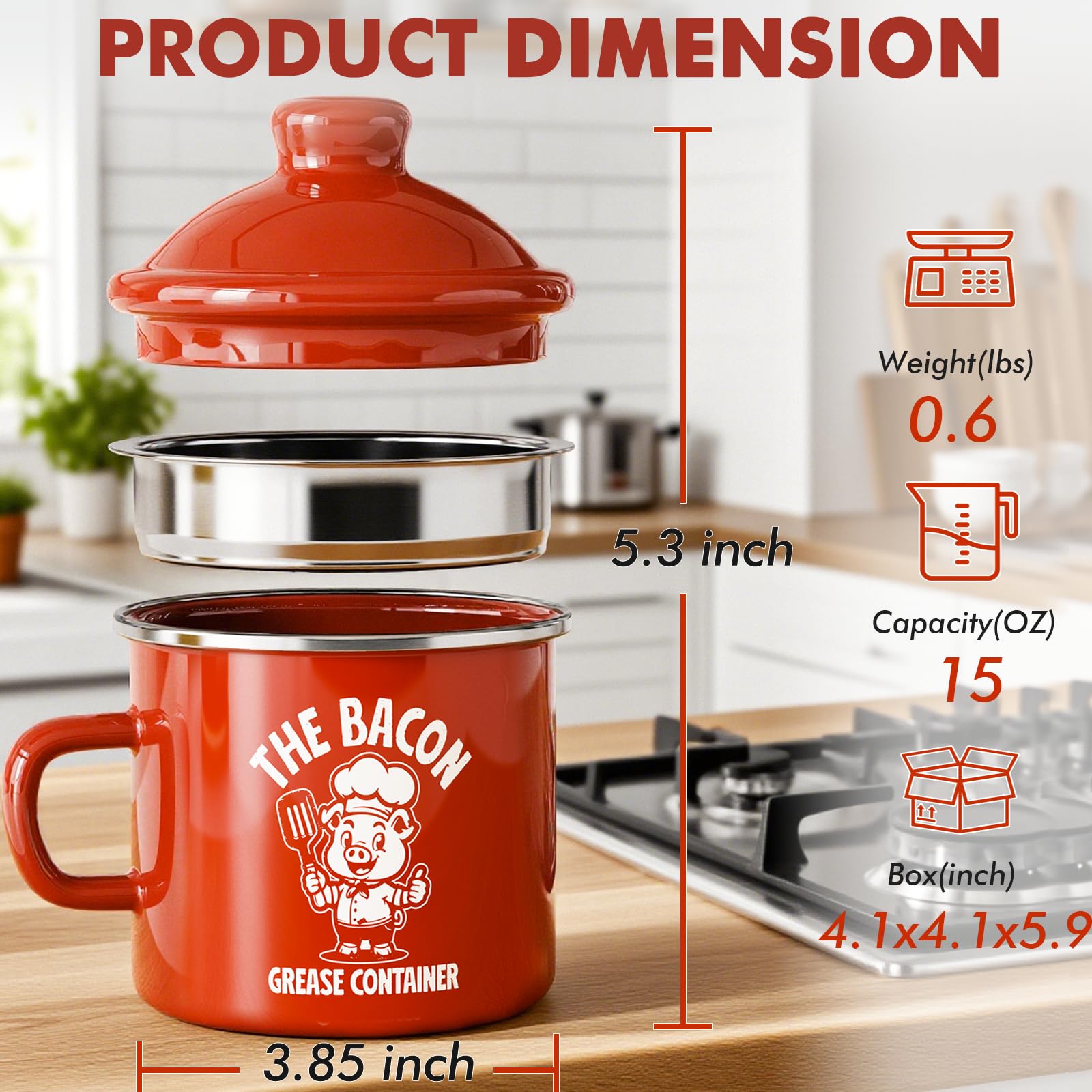 PGYARD diseño retro añade estilo granja a la cocina.