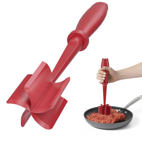 PGYARD machacador de carne con 5 cuchillas anchas para picar rápido