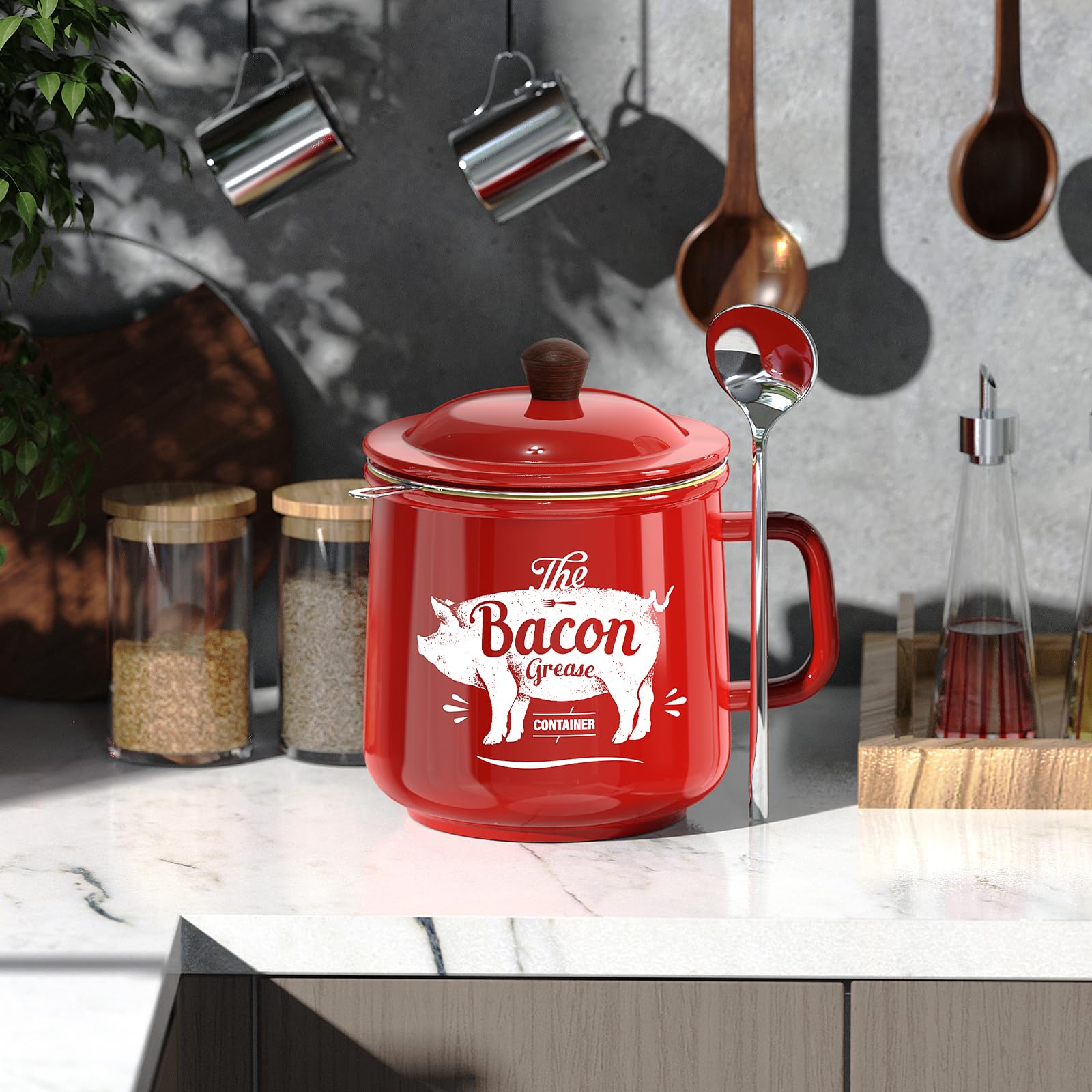 PGYARD regalo práctico para cocinero que cuida la higiene y organización