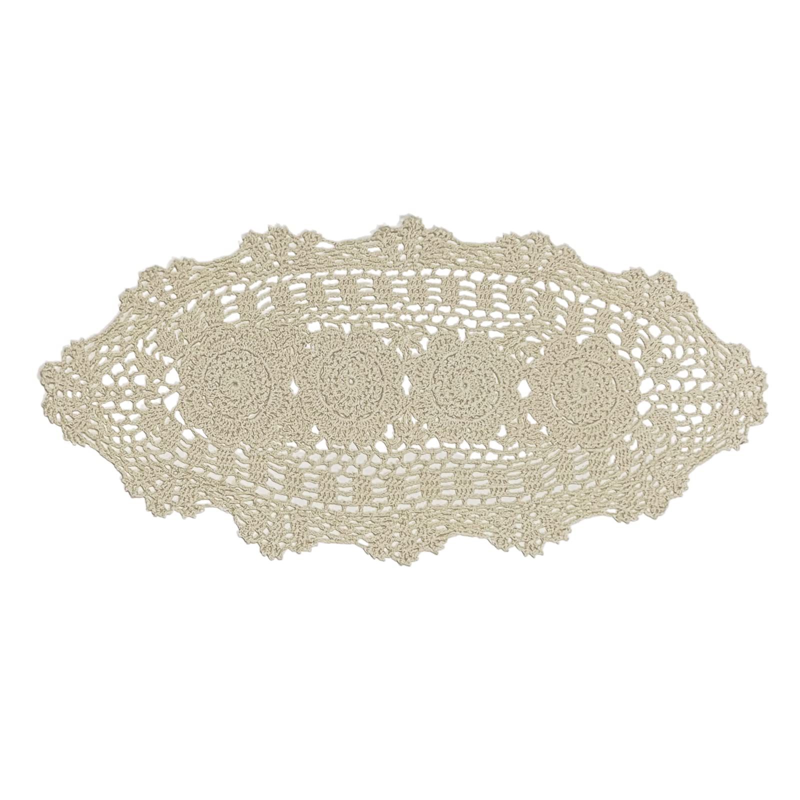 Phantomon camino de mesa oval, estilo elegante y práctico para comedor.