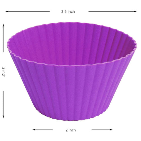 Pharamat molde muffin silicona antiadherente para desmolde sin esfuerzo.