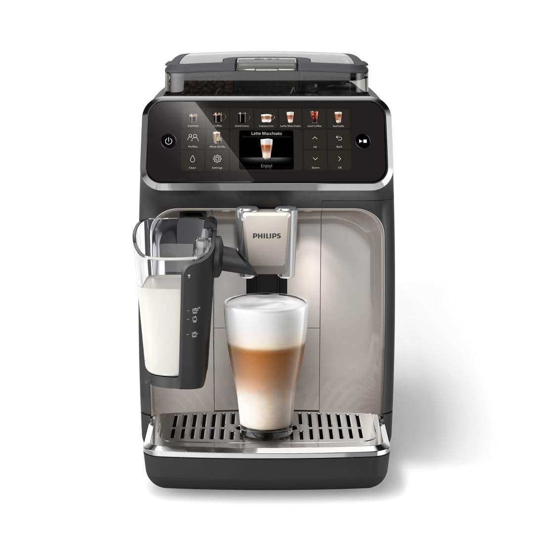 Philips 5500 Series: taza humeante para espresso, listo para disfrutar.