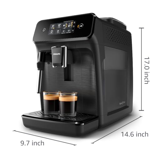 Philips EP1220-04 dos variedades de café para elegir expreso o café