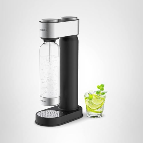 Contenido del pack: máquina y botella libre de BPA para empezar.