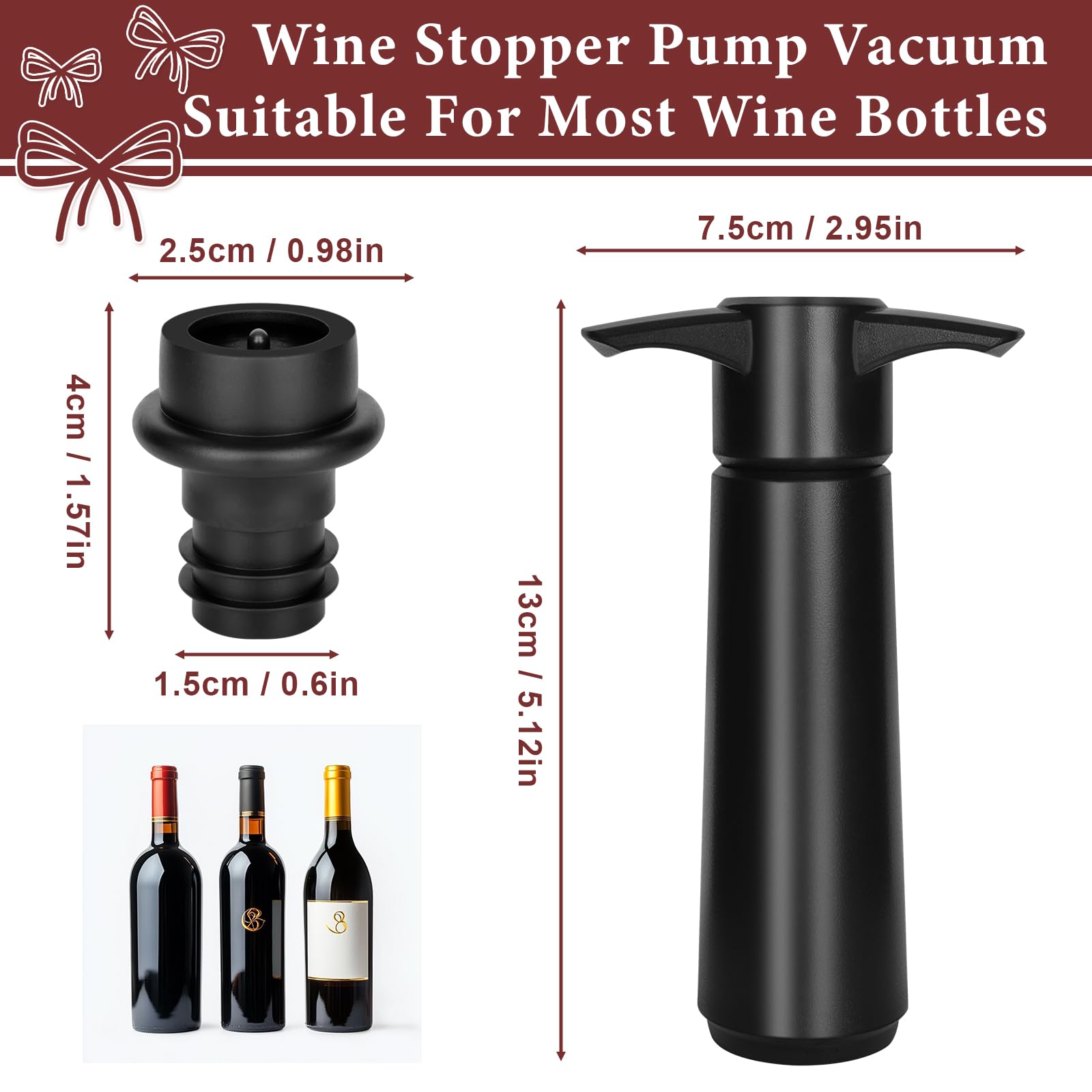 Philorn tapones de vino reutilizables mantienen frescura por más tiempo.
