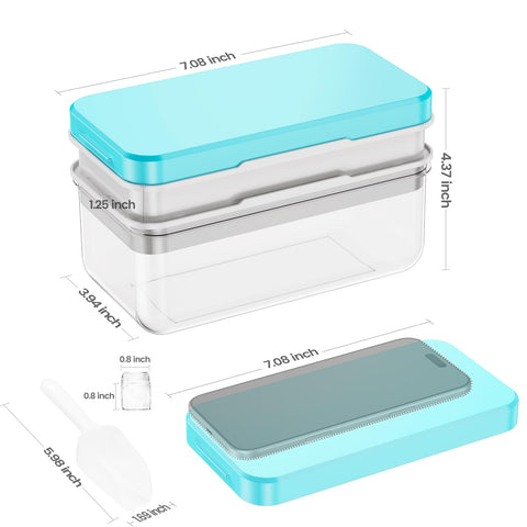 PHINOX cuchara de hielo para servir cubos sin goteo.