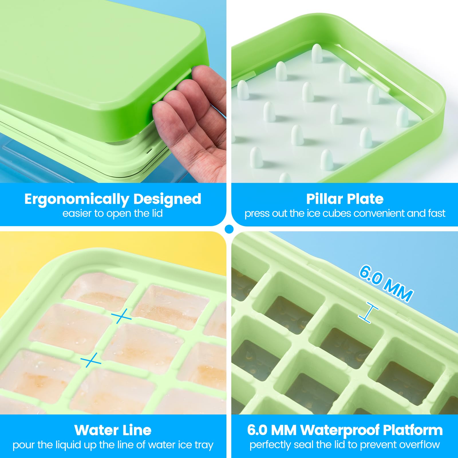 PHINOX Tapa con sellado hermético para evitar olores
