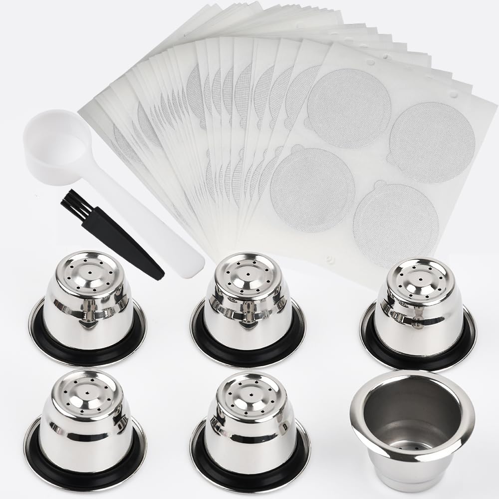 PHMEZLF cápsulas reutilizables para Nespresso OriginalLine ahorro y sabor más nítido en casa