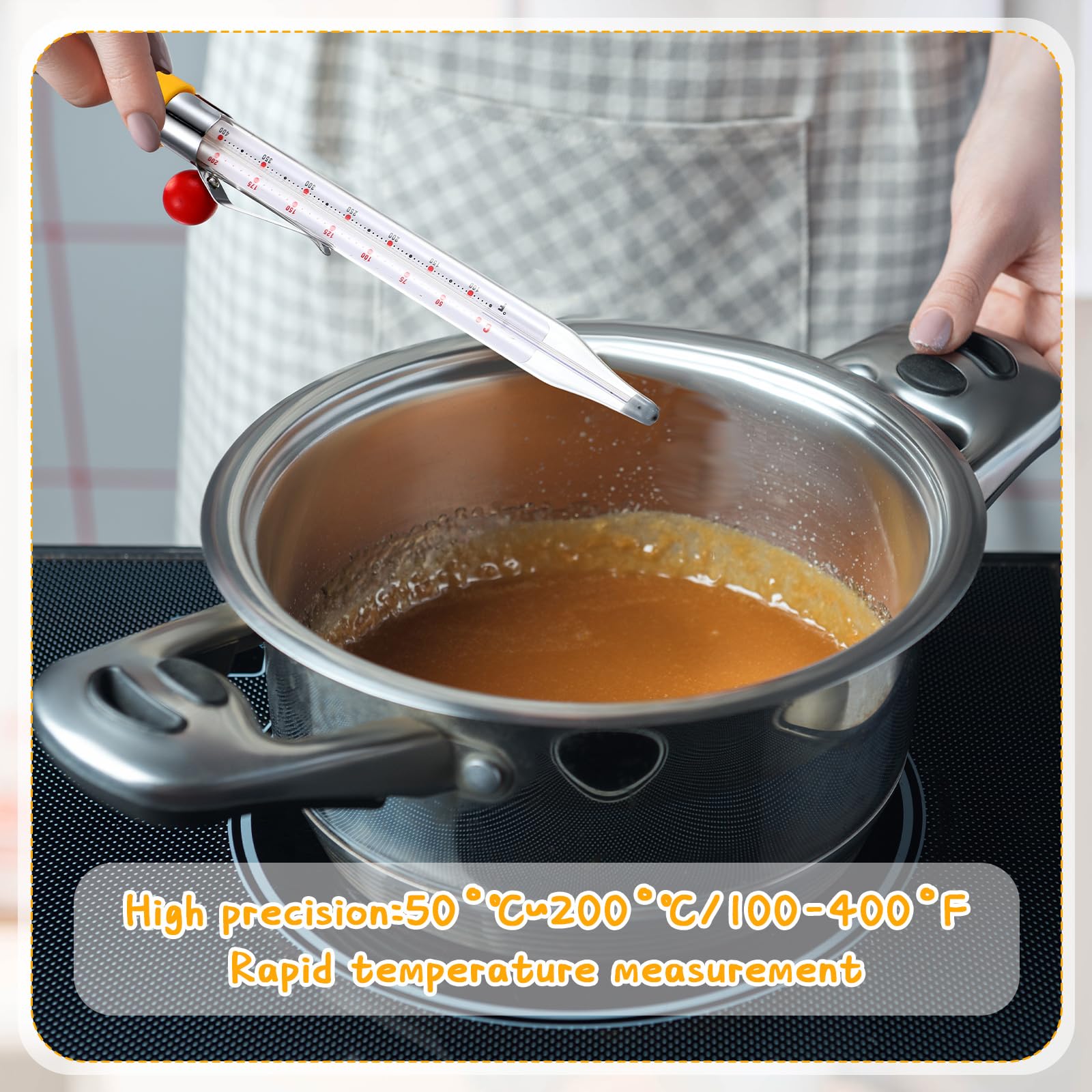 Photect cubierta protectora plastica para termometro, almacenamiento ordenado.