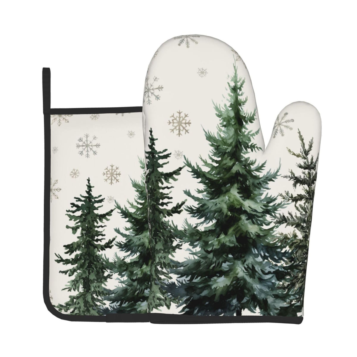 Phthalorum guante horno arbol nieve: protección cálida para hornear