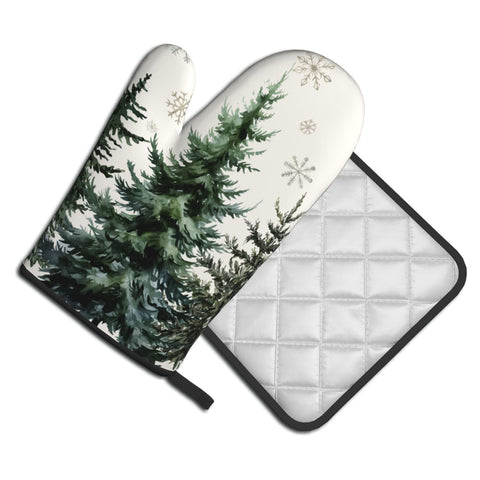 Phthalorum manoplas horno arbol nieve: antideslizante para cocinar