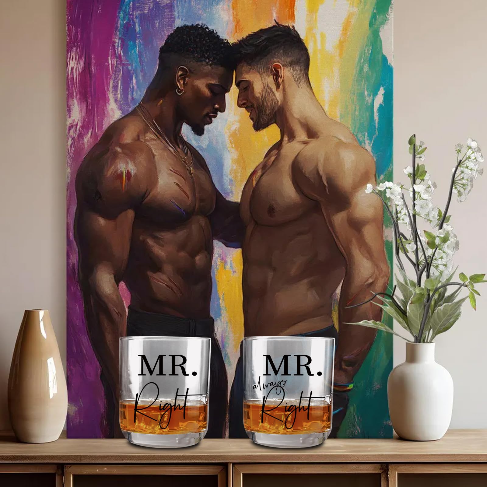 Physkoa packaging regalo, presentación lista para sorprender a parejas LGBTQ+.