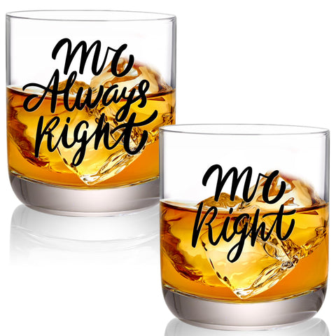 Physkoa Señor Correcto vaso whisky 10 oz con diseño elegante para brindis