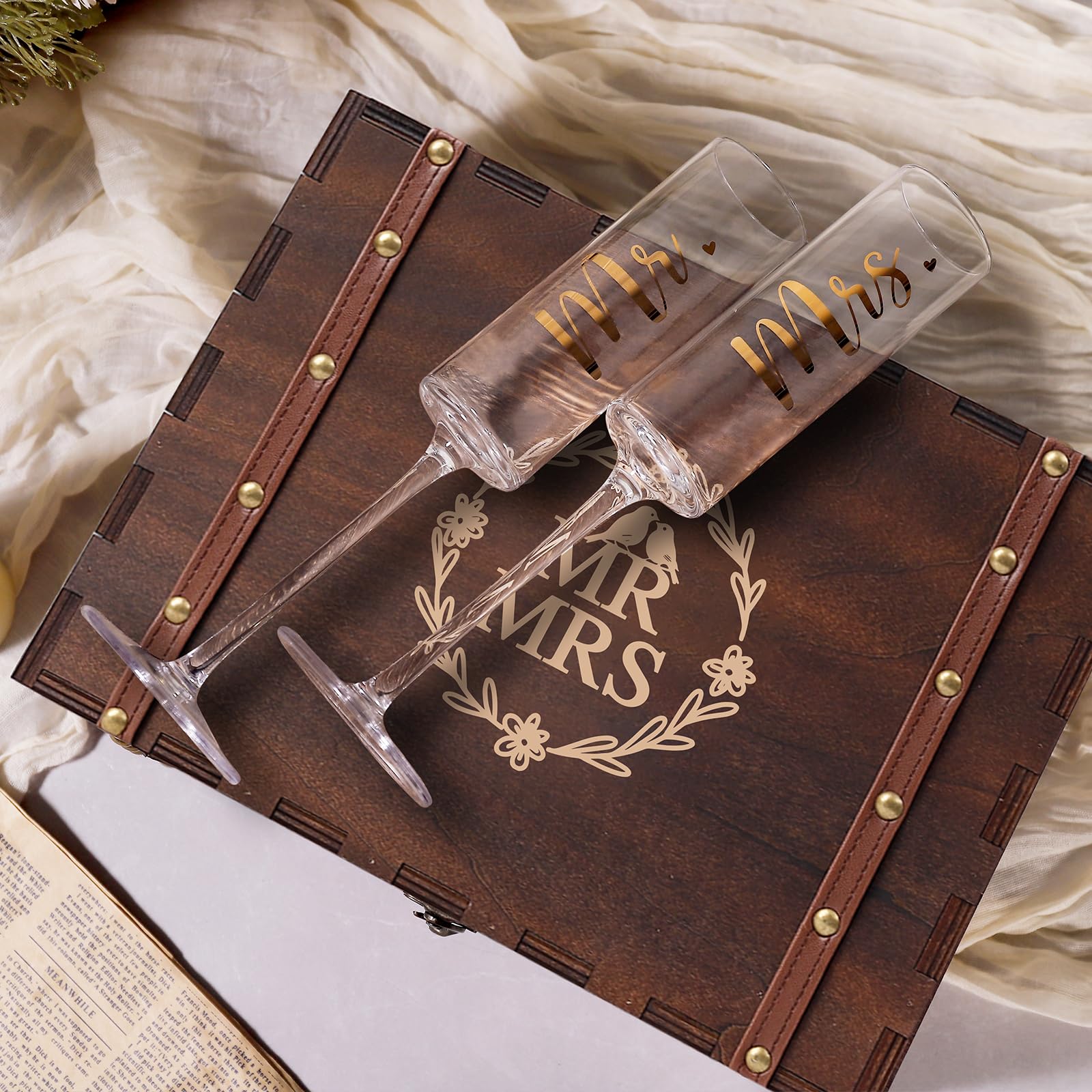 Physkoa juego de regalo para novios con copas