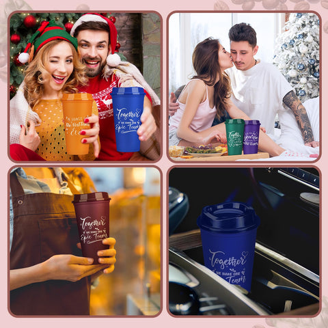 Pickmesh taza reutilizable para viajes, práctica y duradera