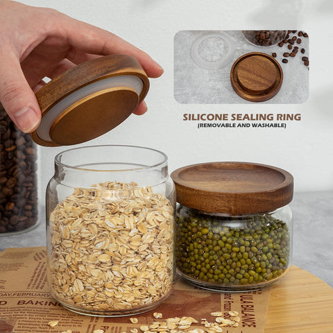 Jarra Piconesper vidrio para café y té, manteniendo aromas.