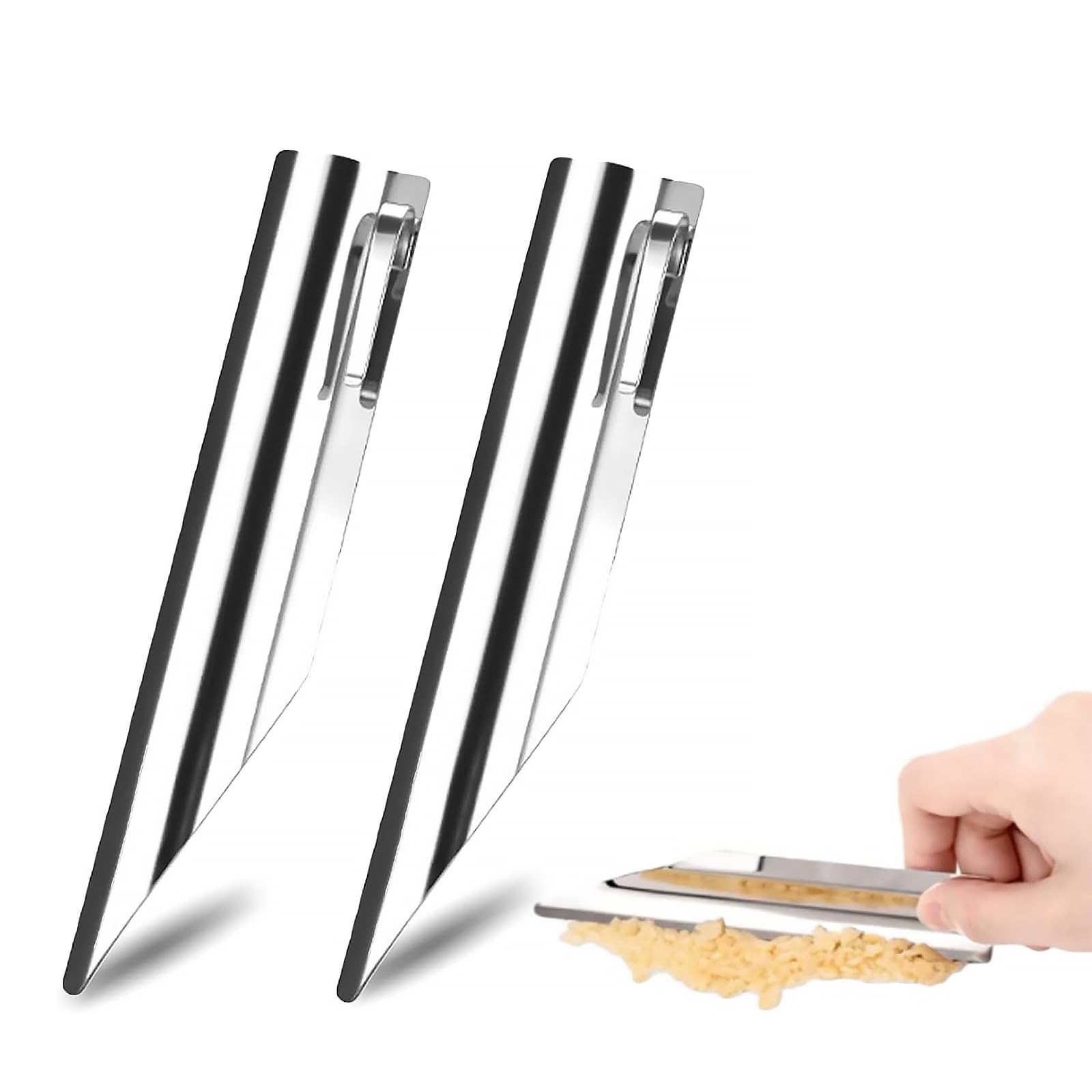 Cepillo Pierides para migas de mesa doble, limpieza rápida sin dejar residuos.