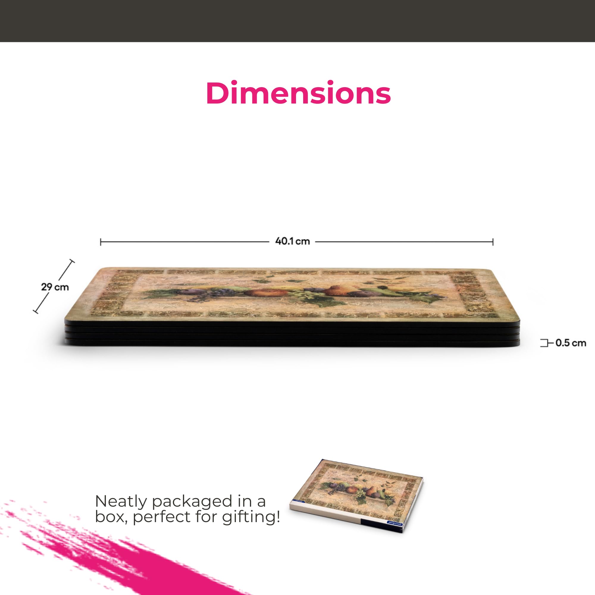 Coordinación decorativa: conjunto que eleva comidas diarias y ocasiones especiales.
