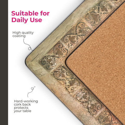 Protección térmica de hasta 212°F para comidas con Pimpernel Tuscan Palette.