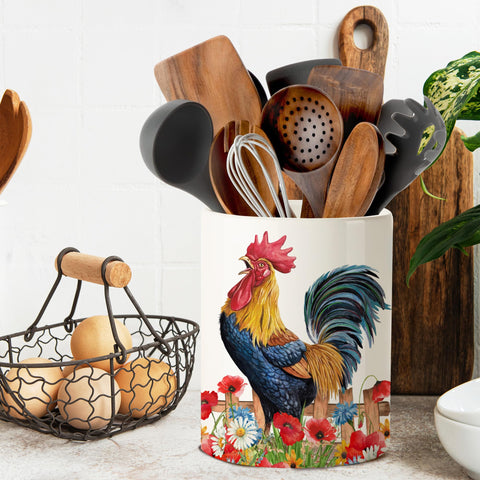Rústico hogar: protagonista de mesa o mostrador con estilo campestre.