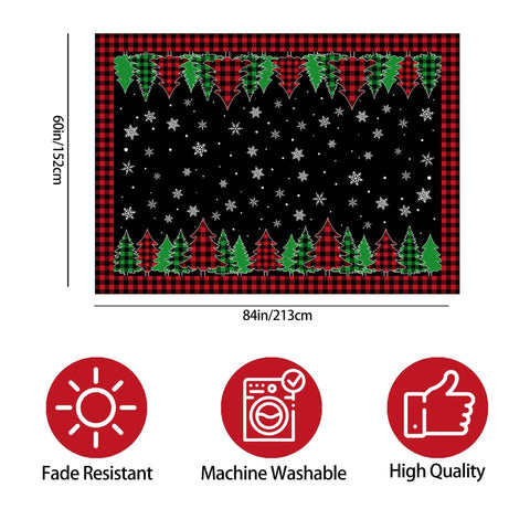Mantel Pinata Navidad 60x84 fácil de cuidar lavado a máquina
