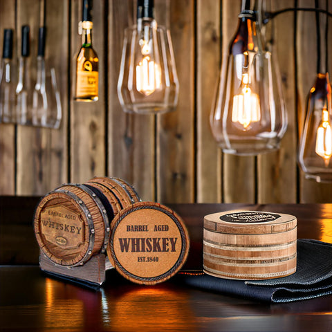 Pine Ridge decoración de bar whisky 1840 para estilo vintage
