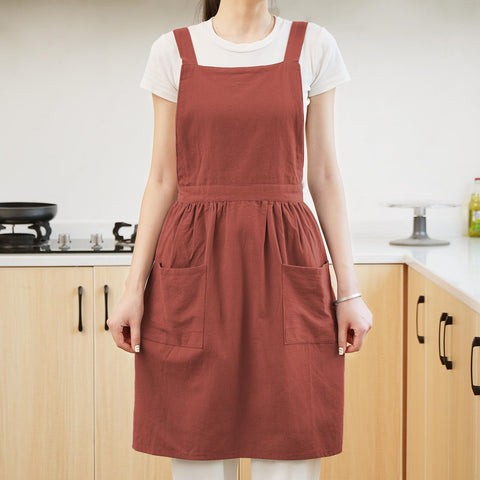 Pinknoke delantal estilo retro, añade encanto a la cocina.