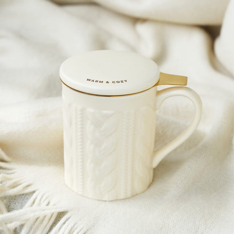 Pinky Up Annette: taza con capacidad de 12 onzas para beber con comodidad.