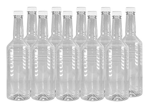 Pinnacle Mercantile 32 oz botellas cuello largo, ideales para mezclar bebidas.