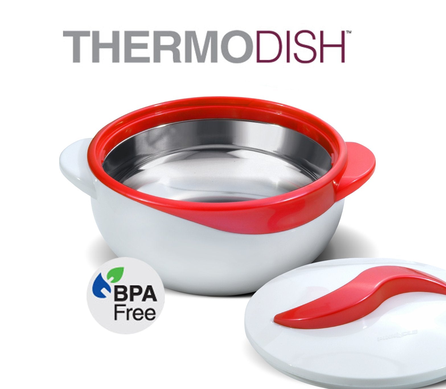 Pinnacle olla aislada de 1 qt con tapa para porciones rápidas.