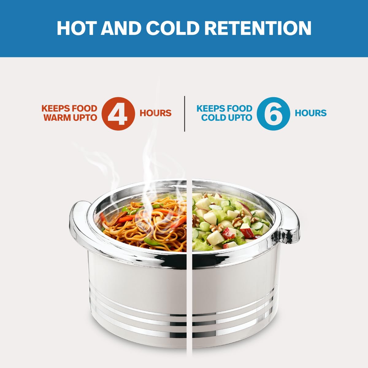 Pinnacle Thermoware: mantiene temperatura estable, ideal para servir en la mesa.