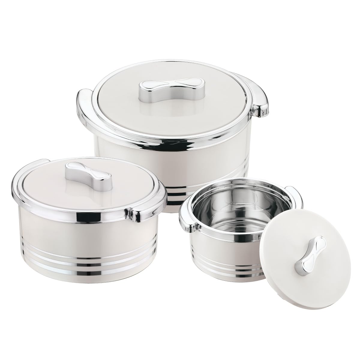Pinnacle Thermoware: set de 3 piezas mantiene el calor para comidas caseras durante horas.