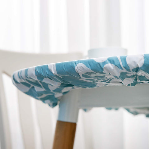 Pioggia mantel redondo vinilo impermeable protege derrames y manchas