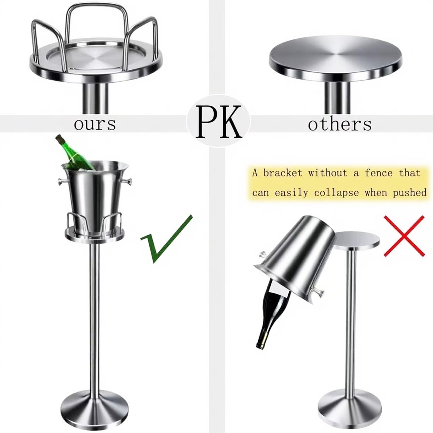 Pioplex cubo hielo para verter fácil, ideal para servir bebidas con estilo.