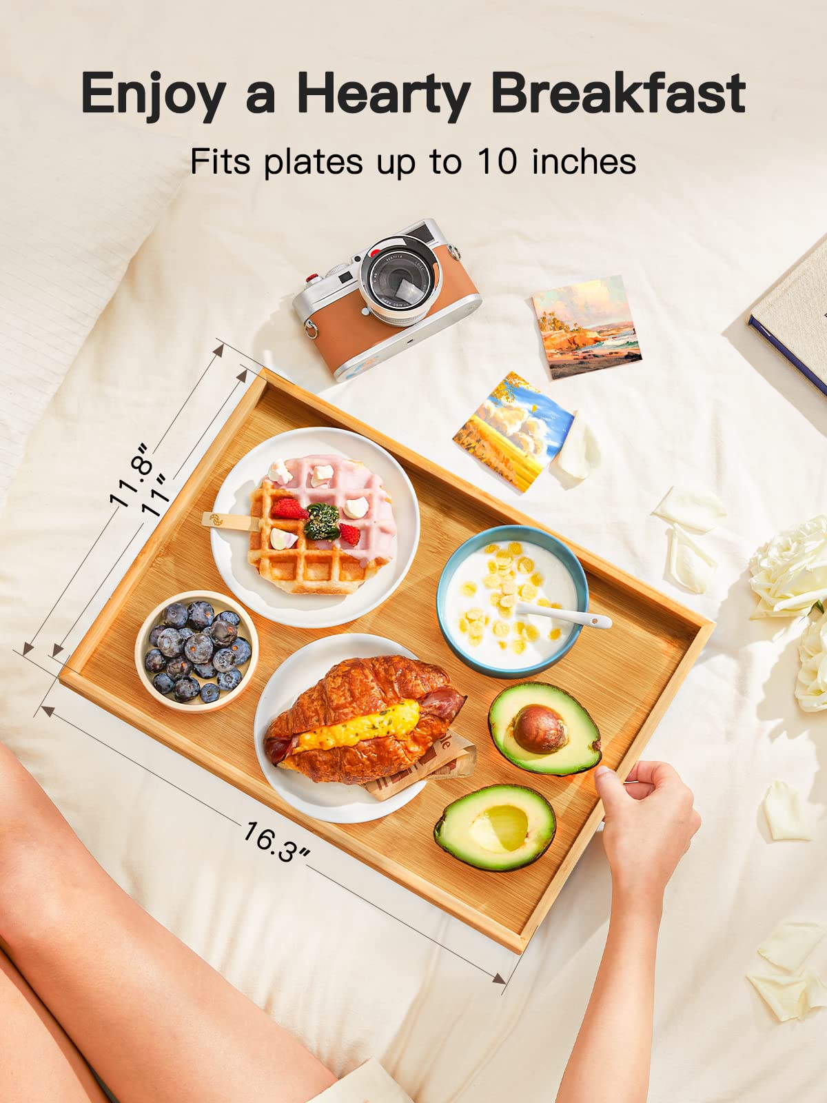 Borde elevado Pipishell para evitar derrames en la bandeja de cama