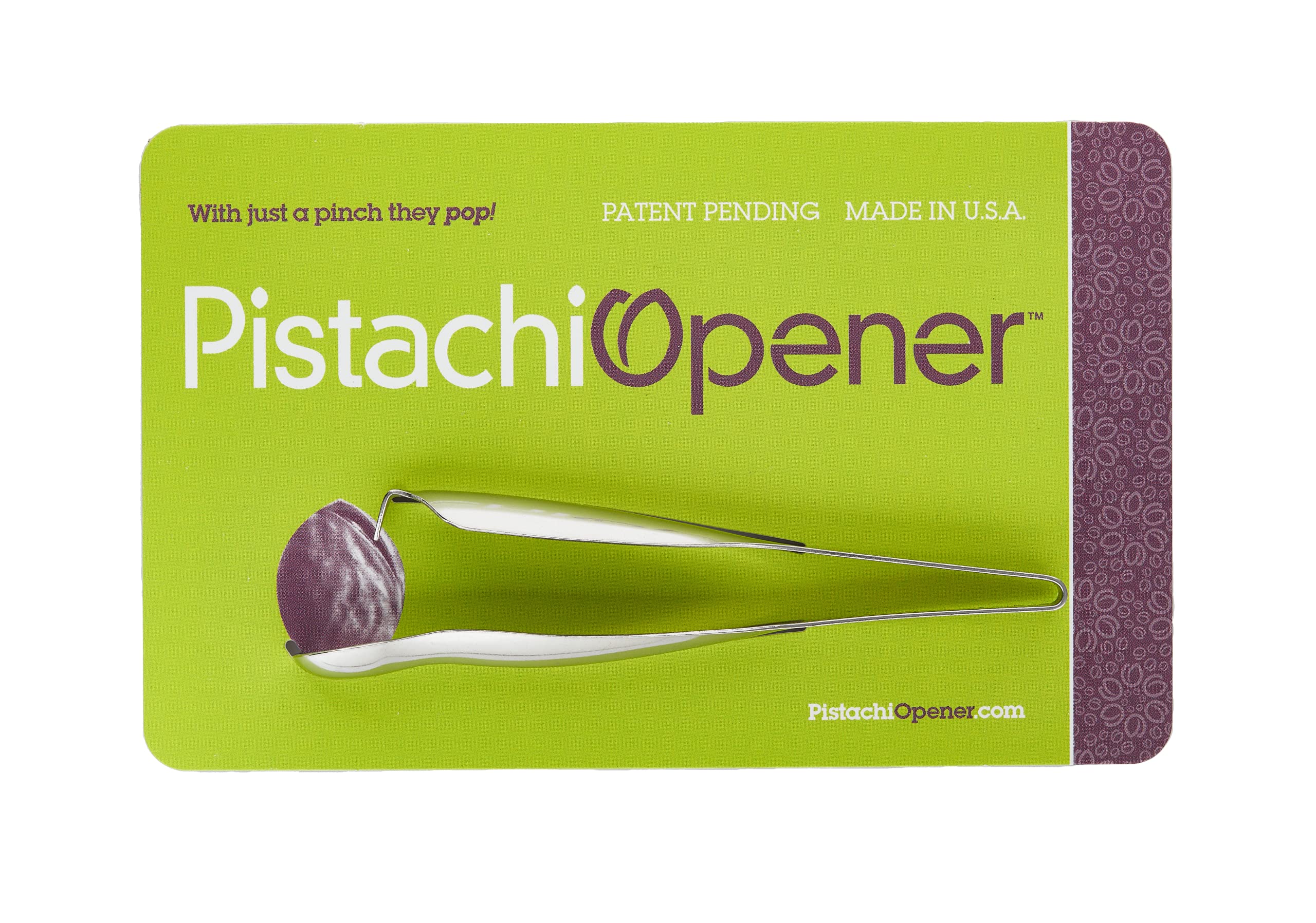 PistachiOpener: lavado a mano para conservar el acero inoxidable.