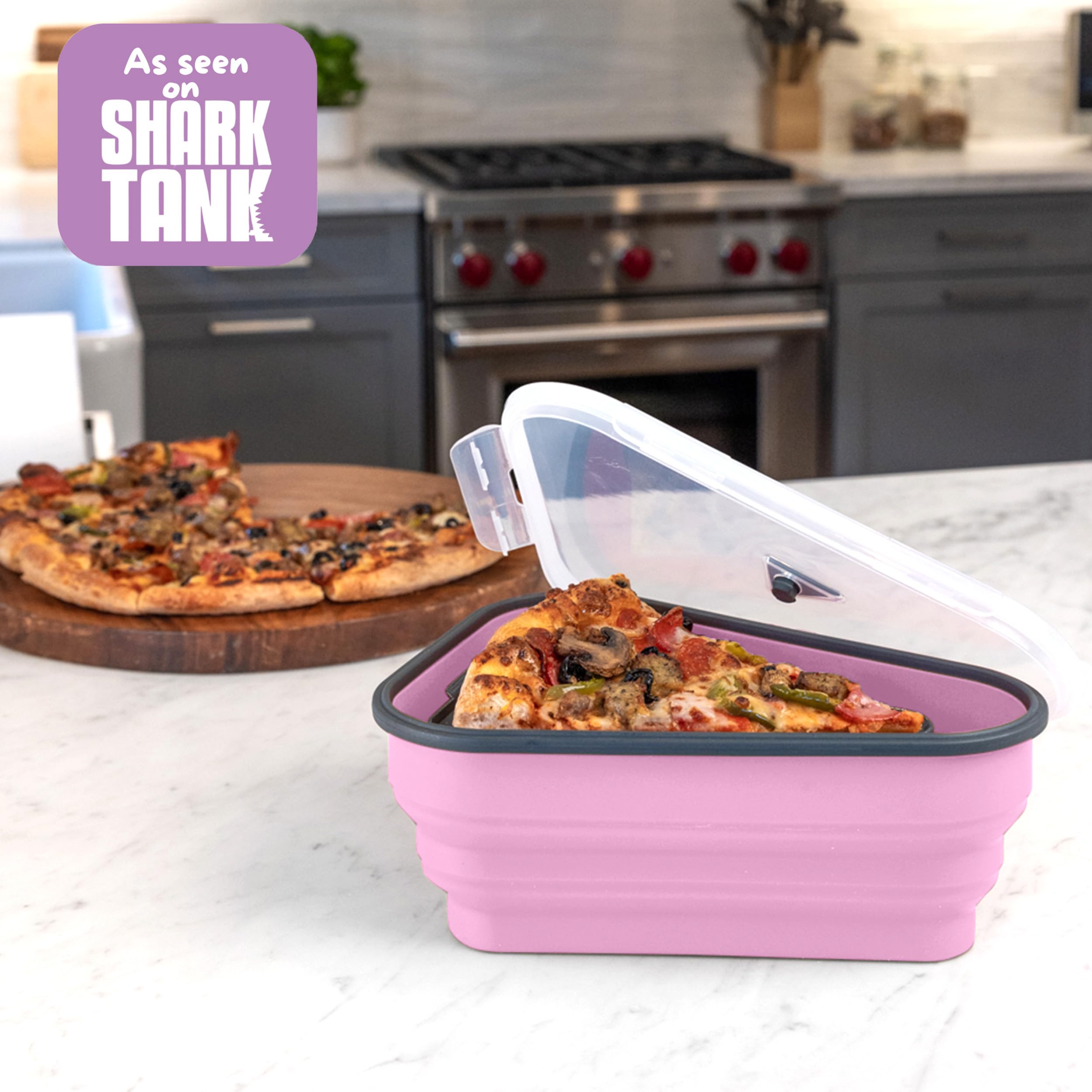 PIZZA PACK ajuste compacto para rebanadas sobrantes