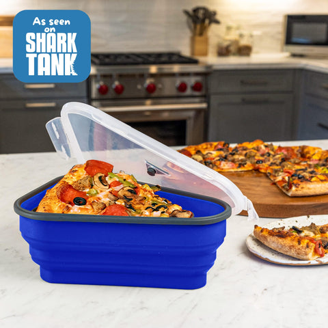 PIZZA PACK: Bandejas microondas que facilitan recalentar porciones individuales.
