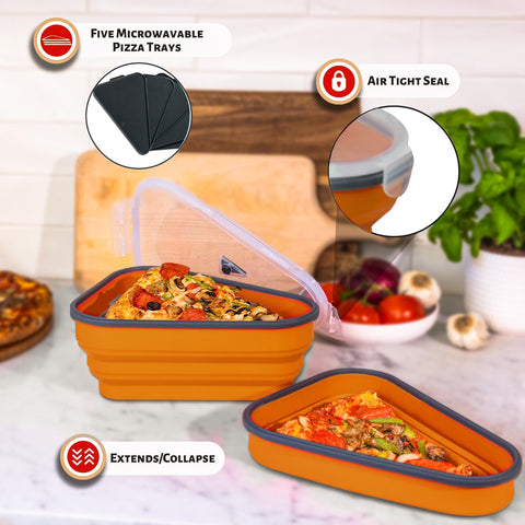 PIZZA PACK materiales libres de BPA para uso seguro en cocina.