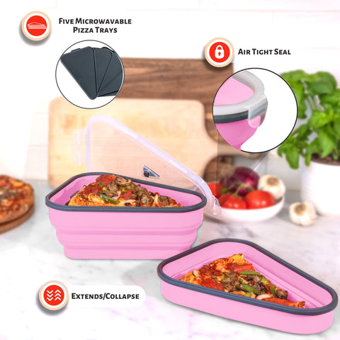 PIZZA PACK silicona libre de olor, segura para alimentos