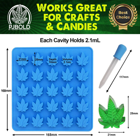 PJ Bold kit de moldes de tres piezas, perfecto para repostería y decoración de dulces