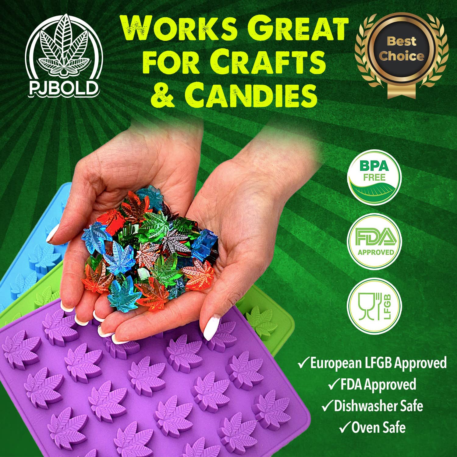 PJ Bold molde de resina en forma de hoja, ideal para joyería y accesorios