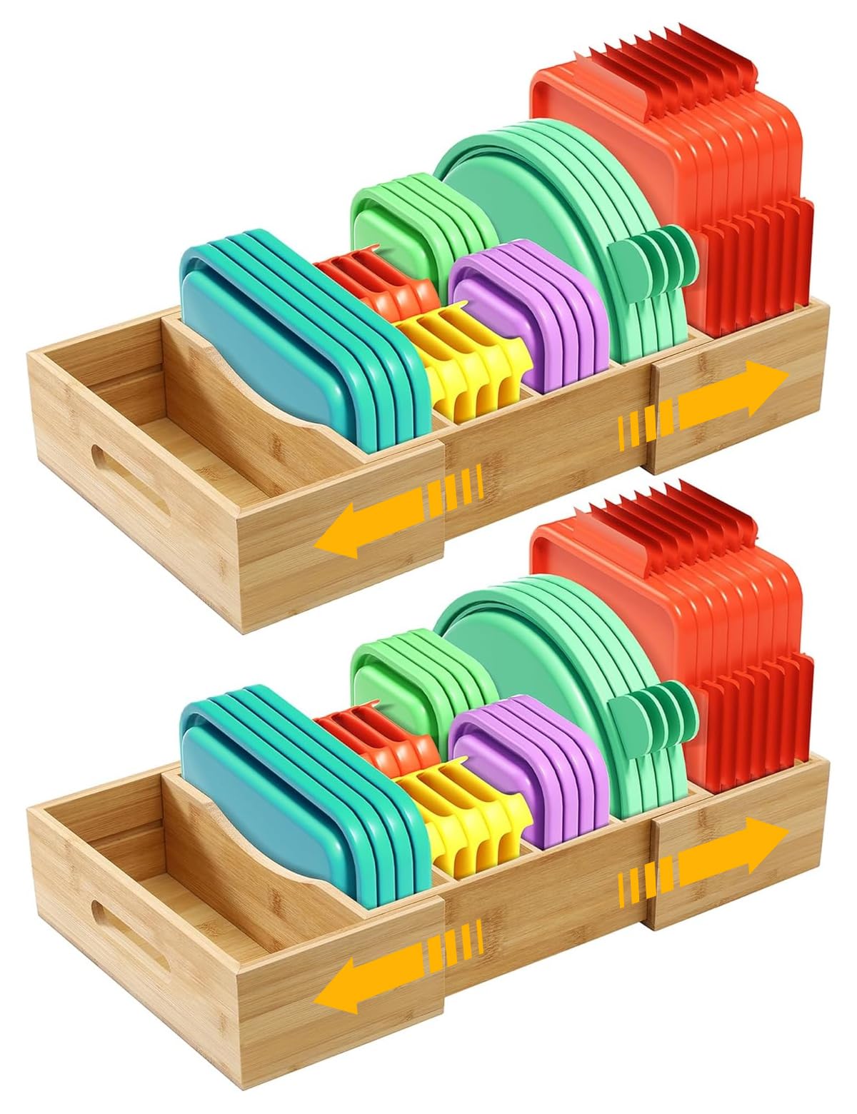 Organizador expansible de tapas PJOETYONE para ordenar la cocina