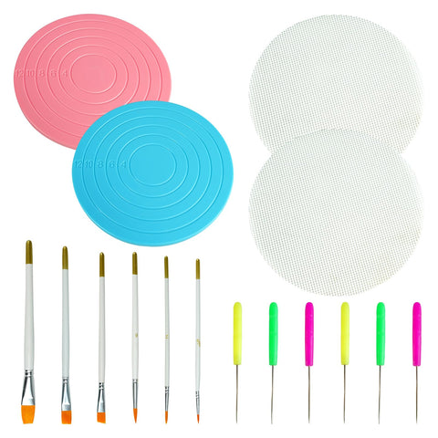 PKEAFC bases giratorias acrilicas para decorar galletas con precisión y fluidez