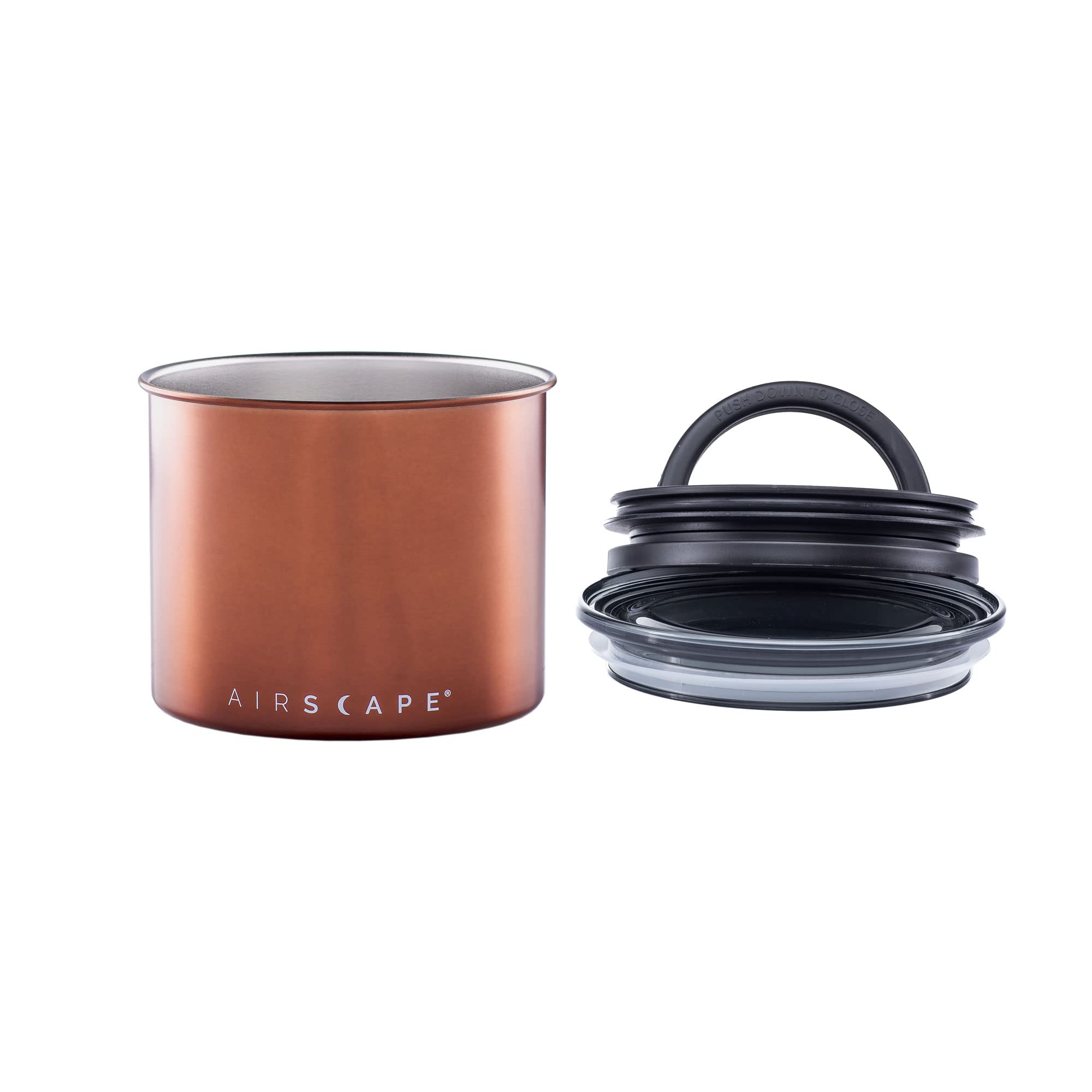 Planetary Design Airscape, cuerpo de acero inoxidable 18/8, evita transferencia de olores.