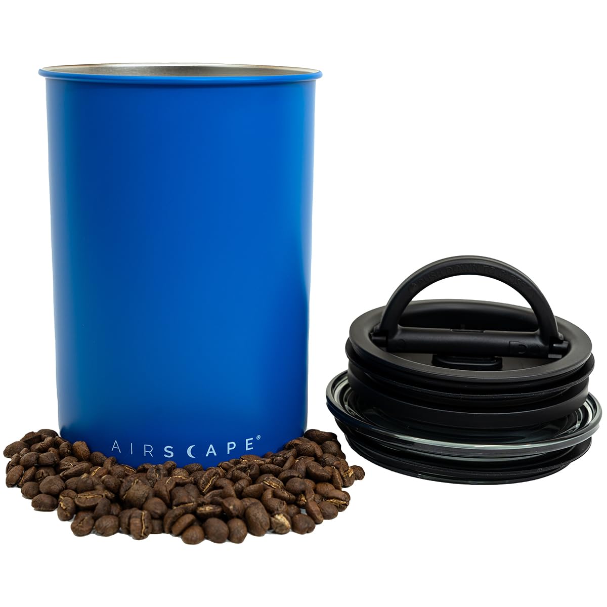 Airscape de Planetary Design: lata de café en acero inoxidable para frescura