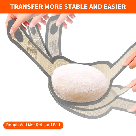 PLAPITATE asa con mango largo para transferir pan con seguridad