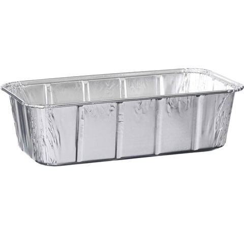 PLASTICPRO bandeja aluminio 8.5x4.5 para hornear y presentar