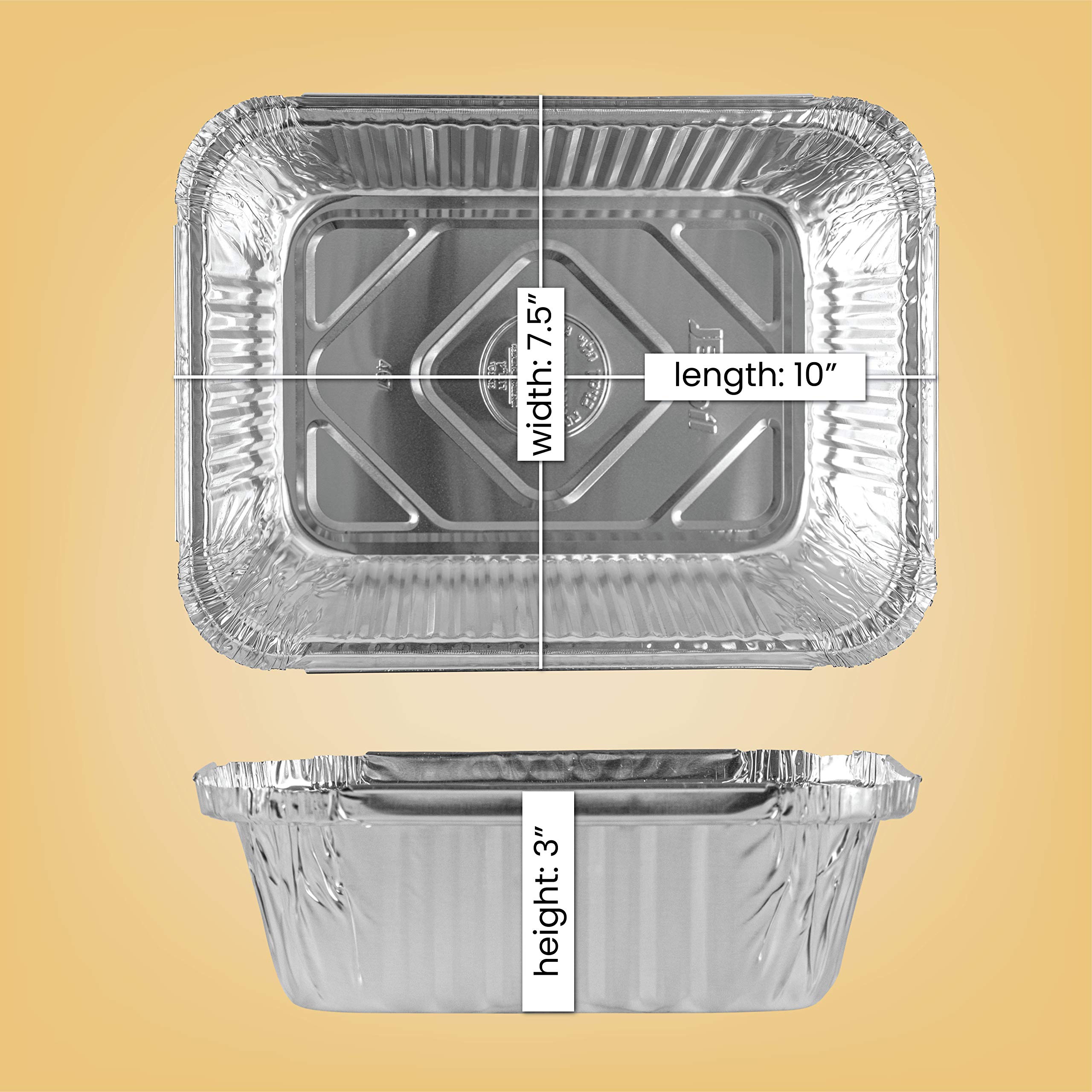 PLASTICPRO bandeja desechable para catering, lista para servir y almacenar